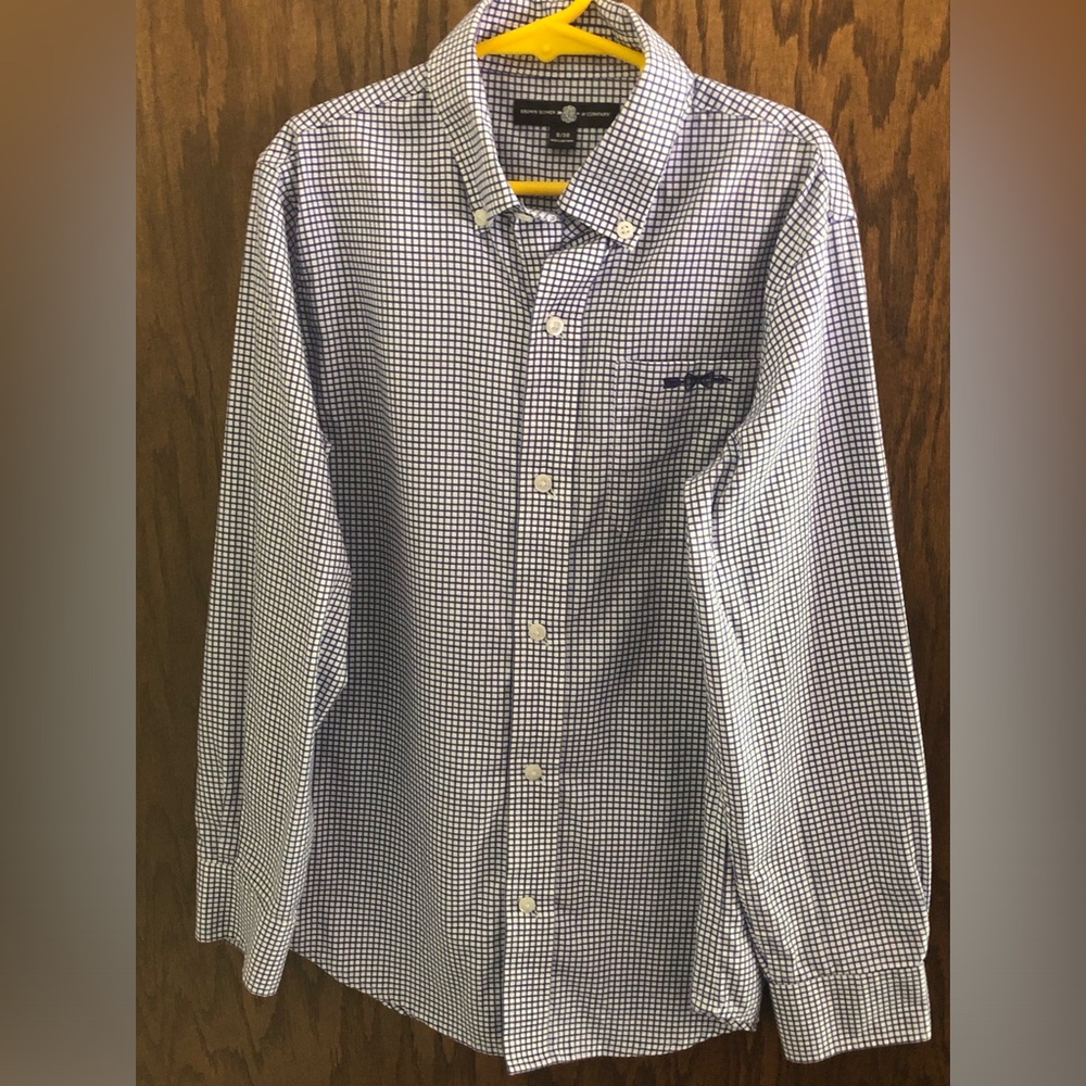 Brown Bowen Polo Button Up